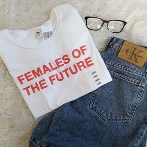 Females of the future graphic tee